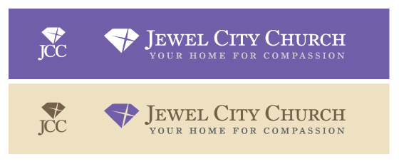 Jewel City Church logo design