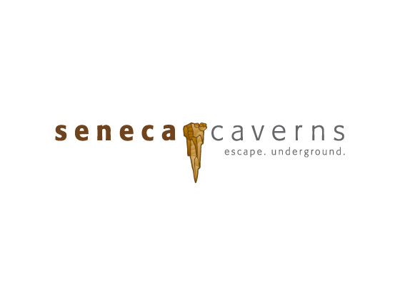 Seneca Caverns logo design