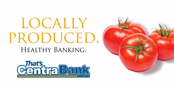 Centra Bank billboards print design