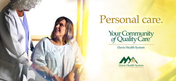 Davis Health billboards print design