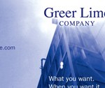 Greer Lime Brochure and Booth